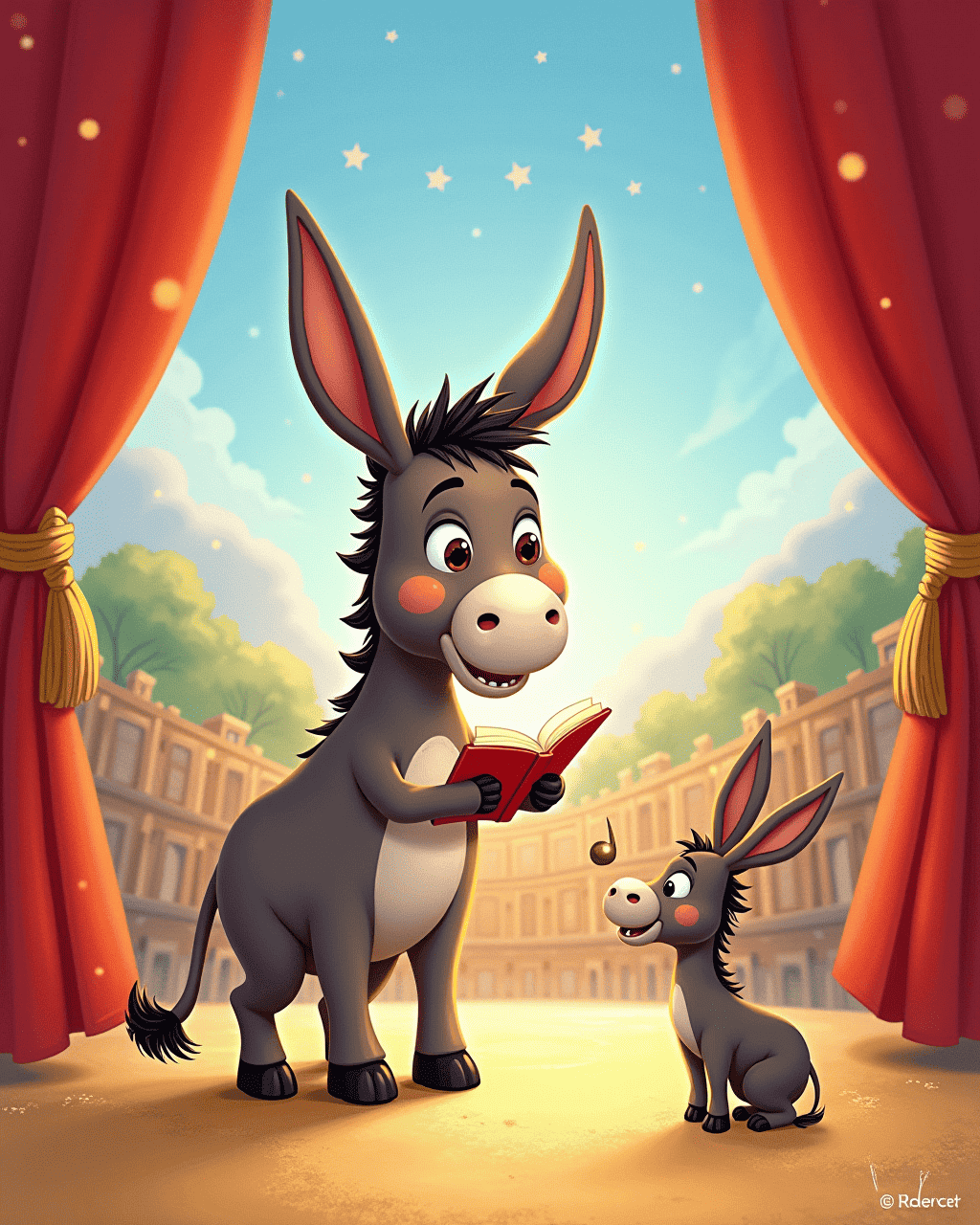 The Donkey Who Loves to Sing Opera
