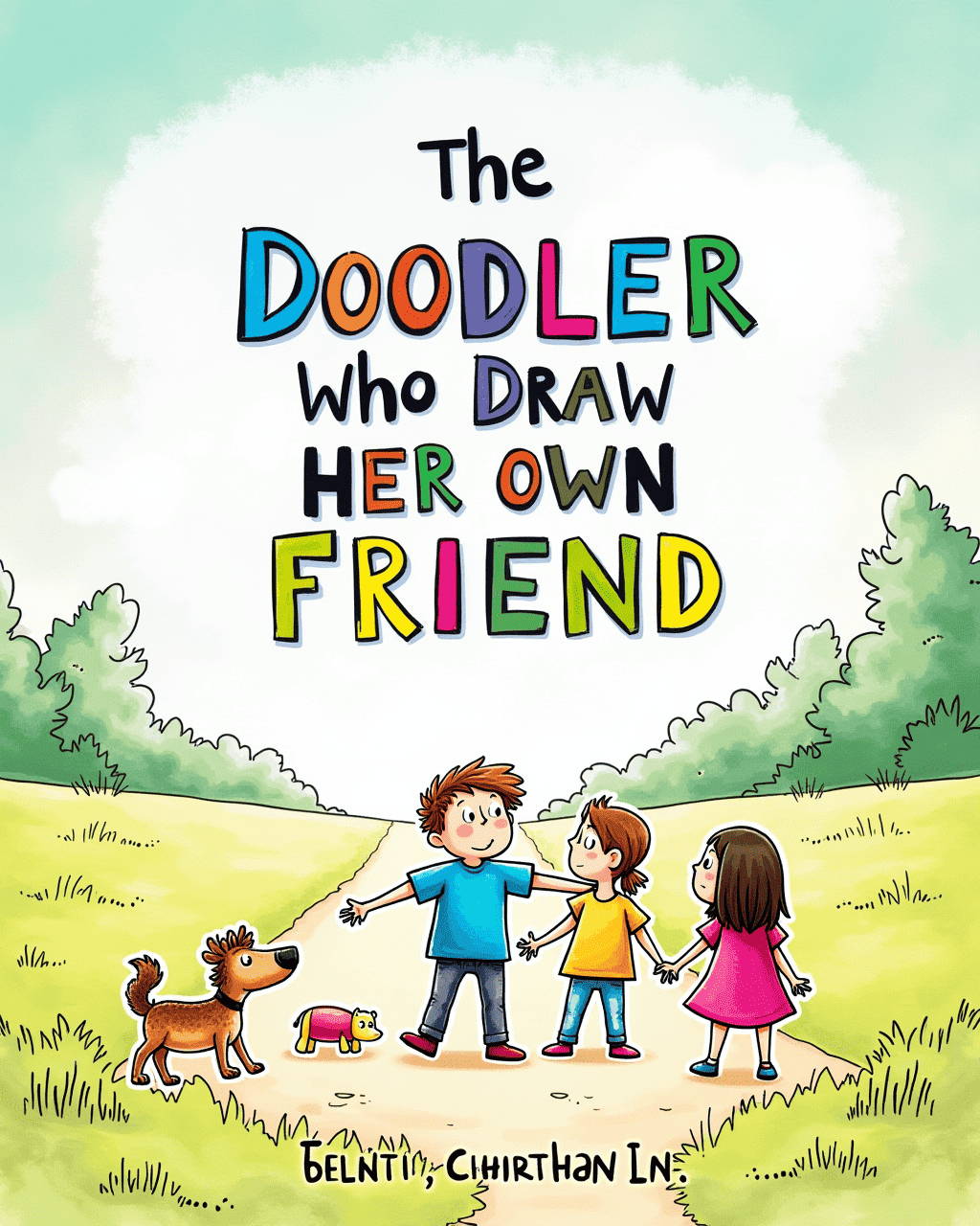 The Doodler Who Drew Her Own Friend