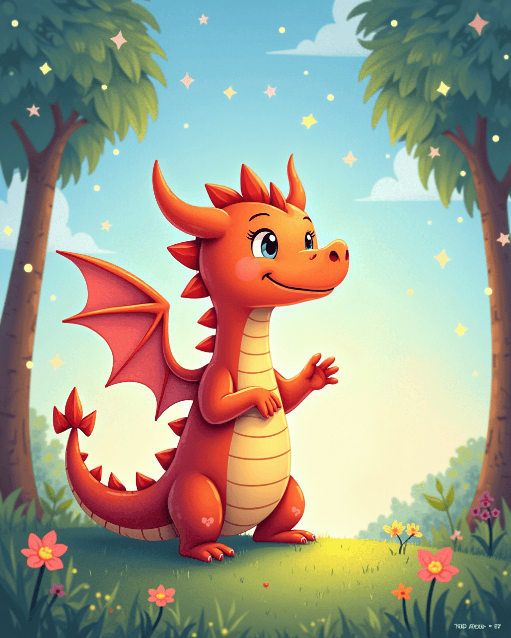 The Dragon's Delightful Day