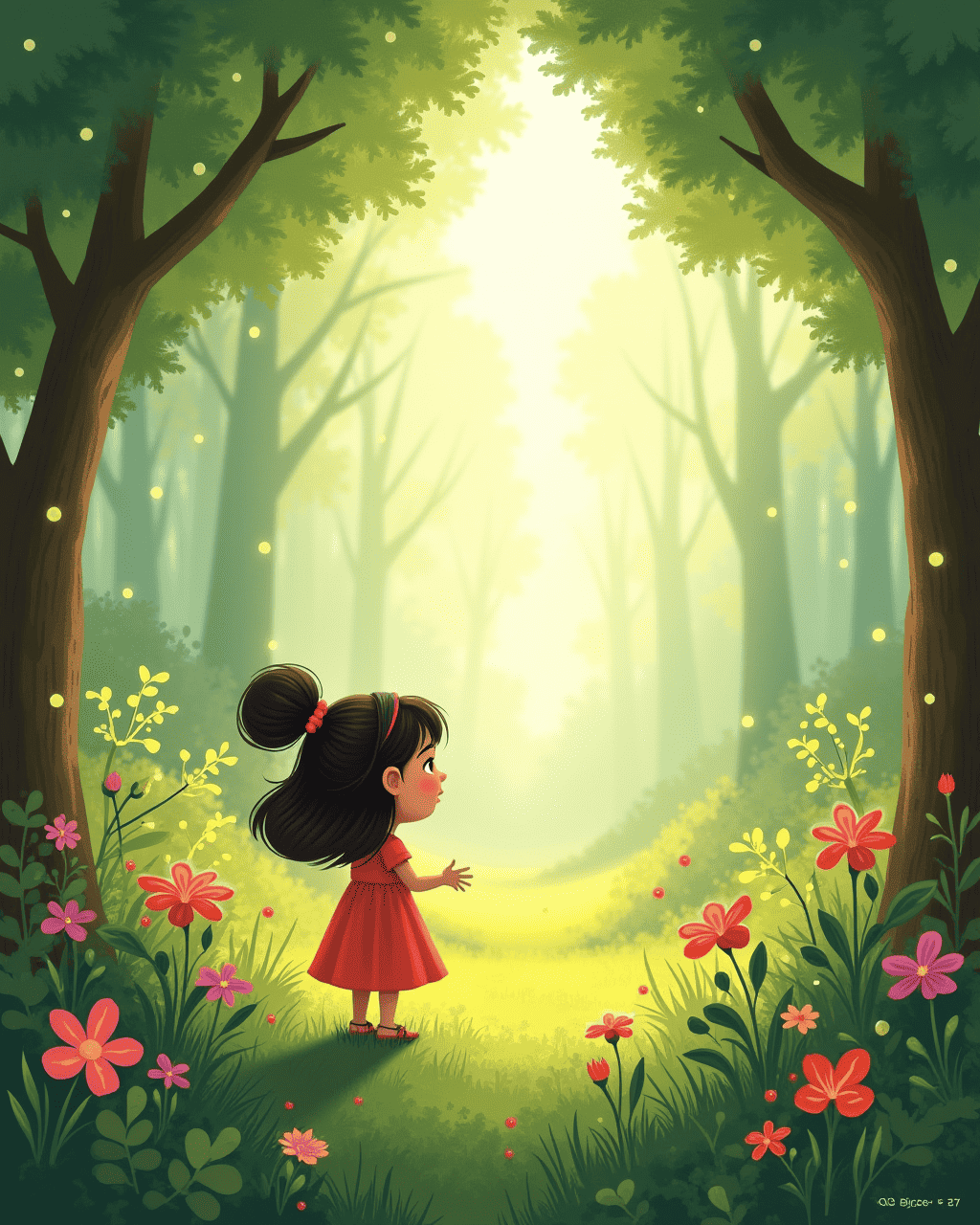 The Forest Where Wishes Bloom