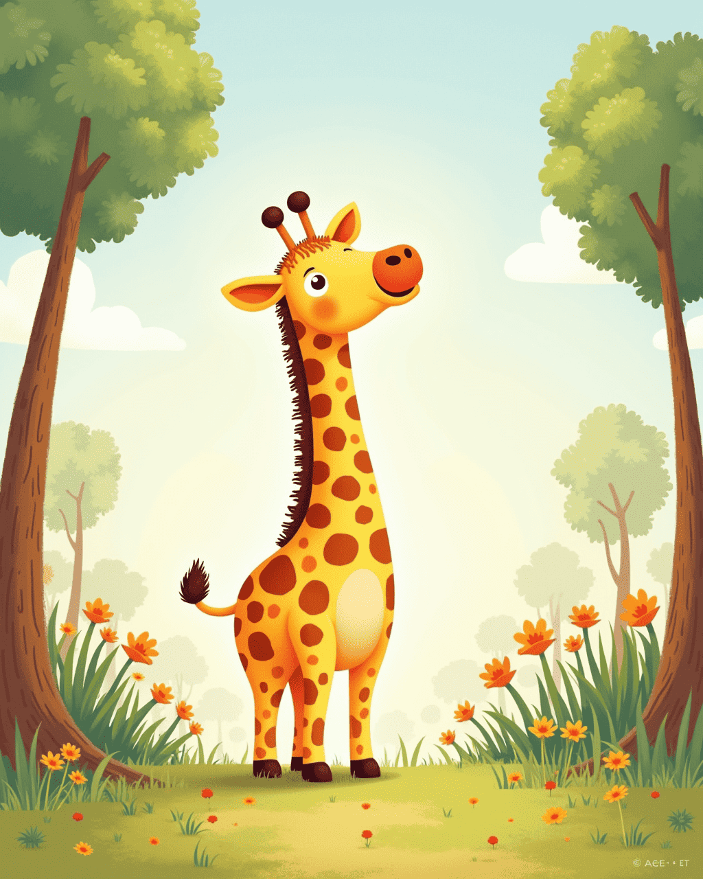The Giraffe Who Loved Low Ceilings