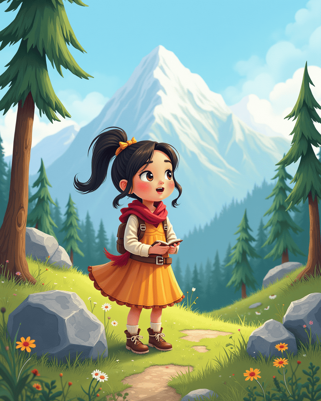 The Girl Who Carved Stories Into Mountains