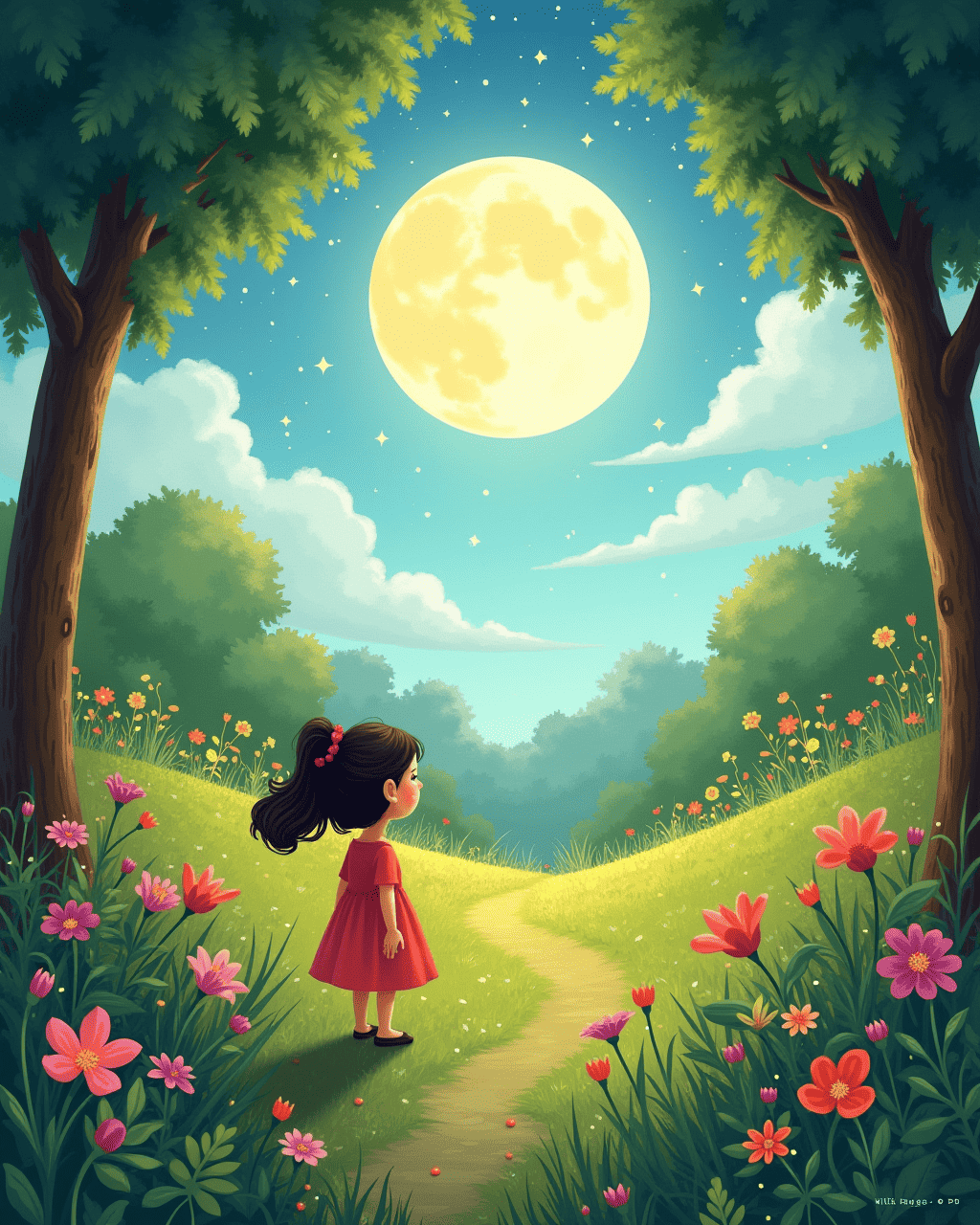 The Hidden Moon Garden