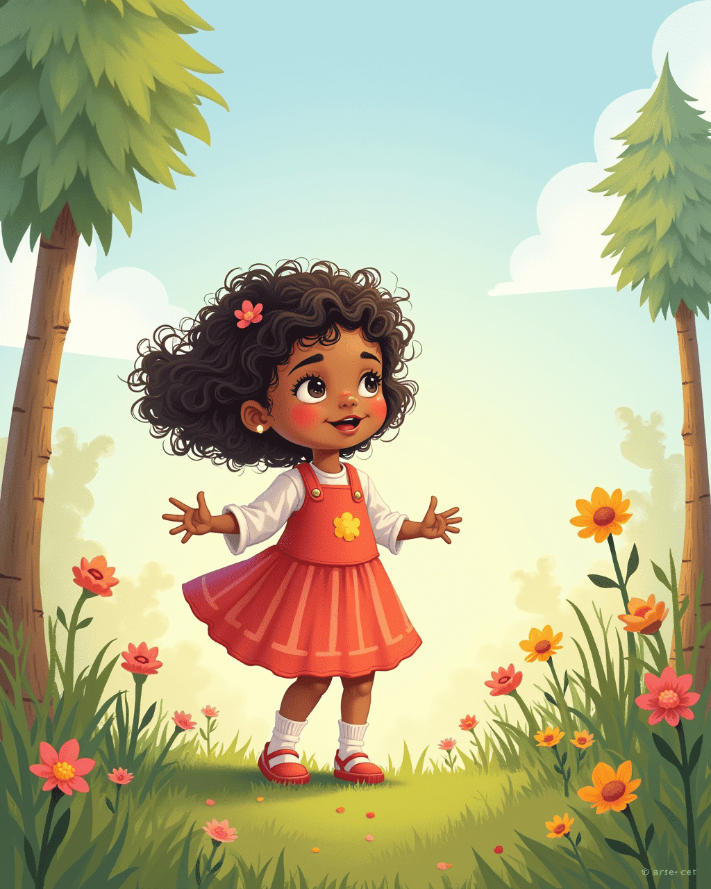 The Girl Who Discovers Her Strength