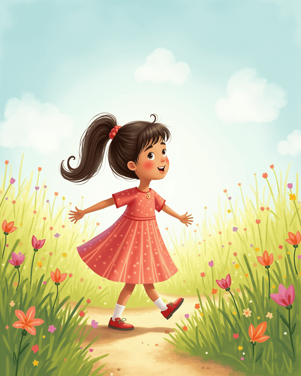 The Girl Who Finds Courage in Small Steps