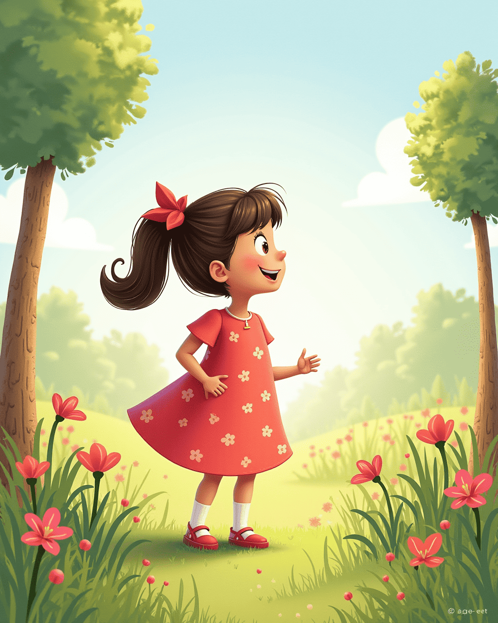 The Girl Who Finds Her Own Voice