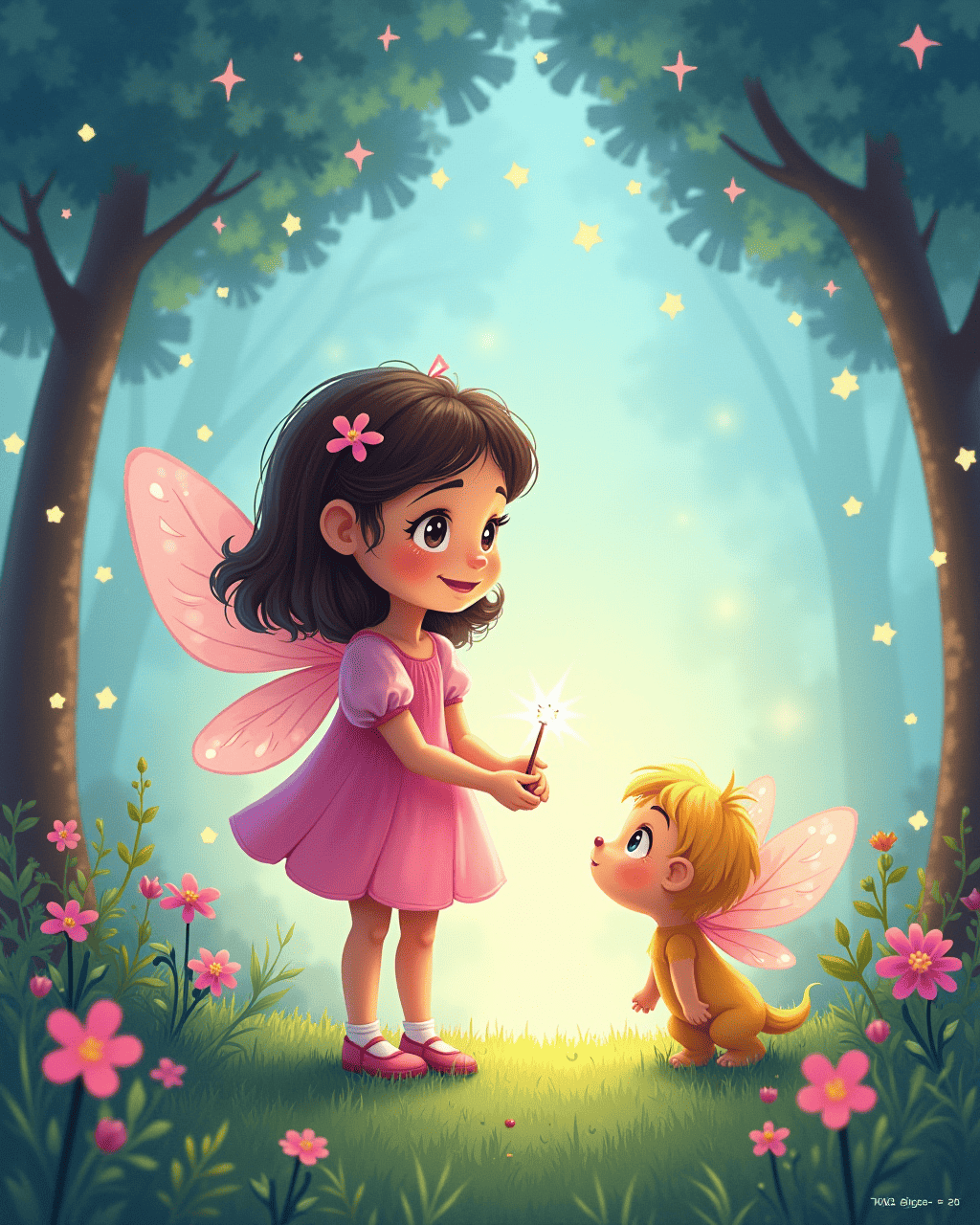 The Girl Who Helps a Lost Fairy