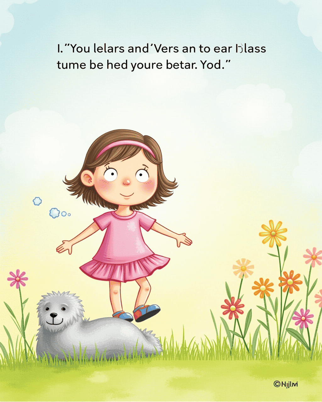 The Girl Who Learns How to Manage Her Busy Mind