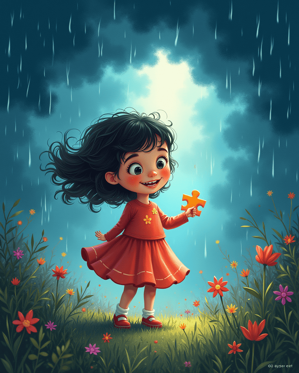 The Girl Who Loves Puzzles