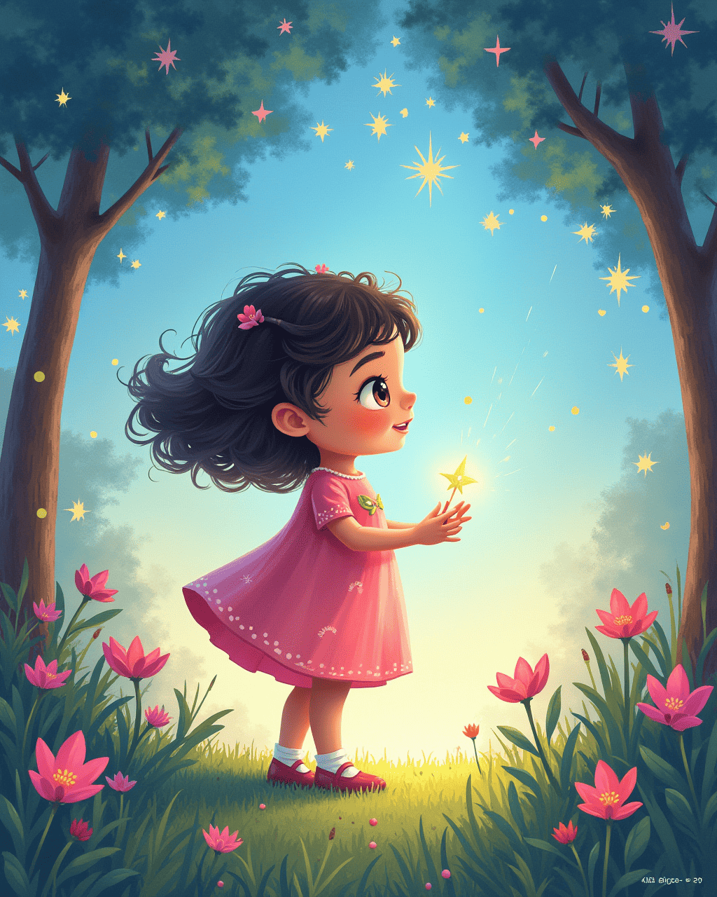 The Girl Who Painted the World