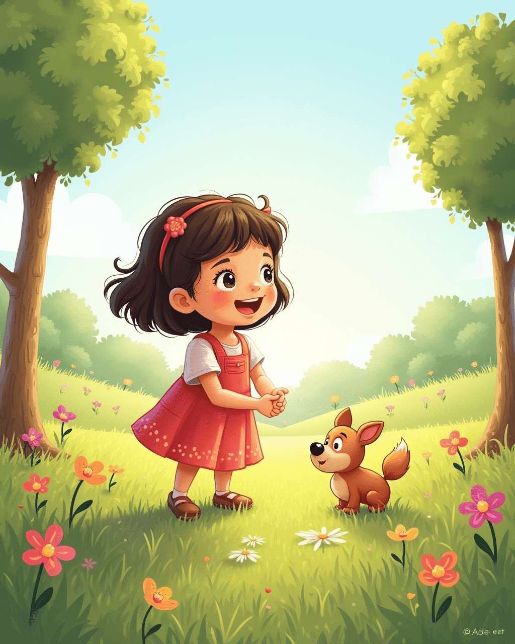 The Girl Who Teaches Patience