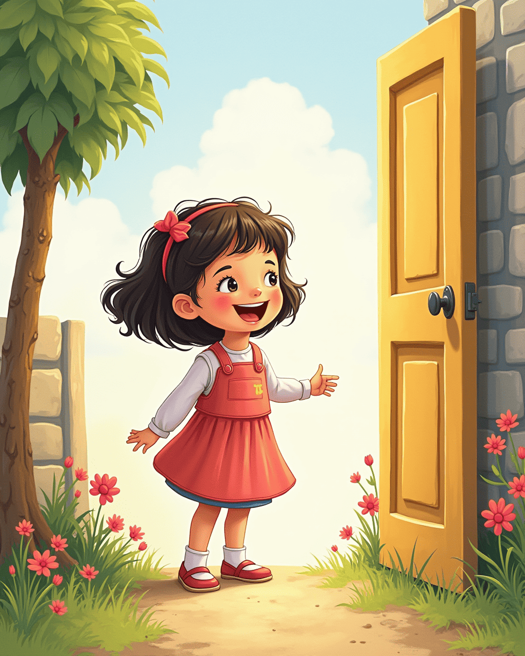 The Laughing Girl Who Opened Doors