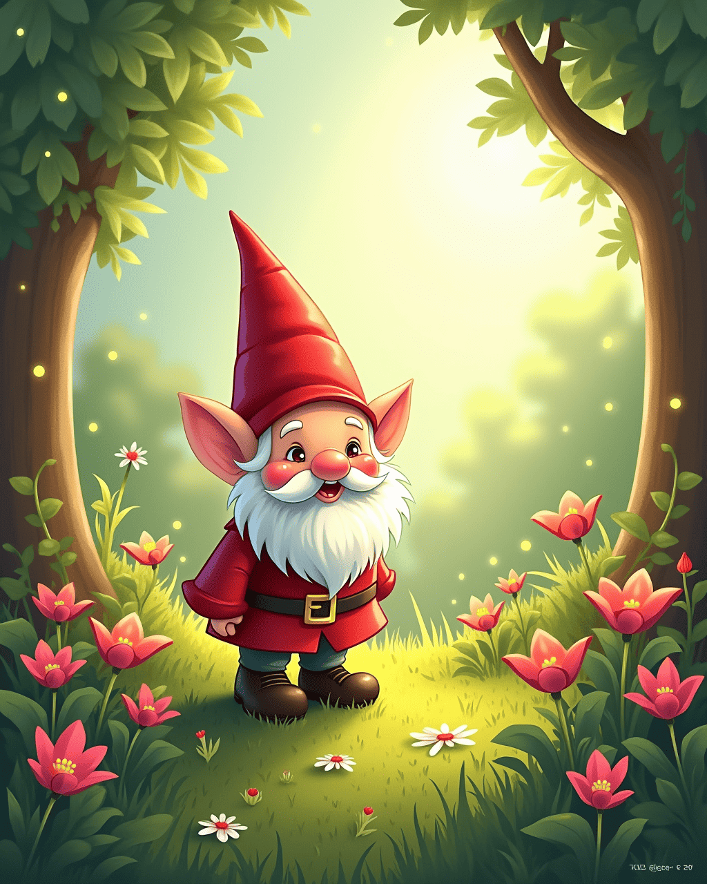 The Glistening Garden Gnome