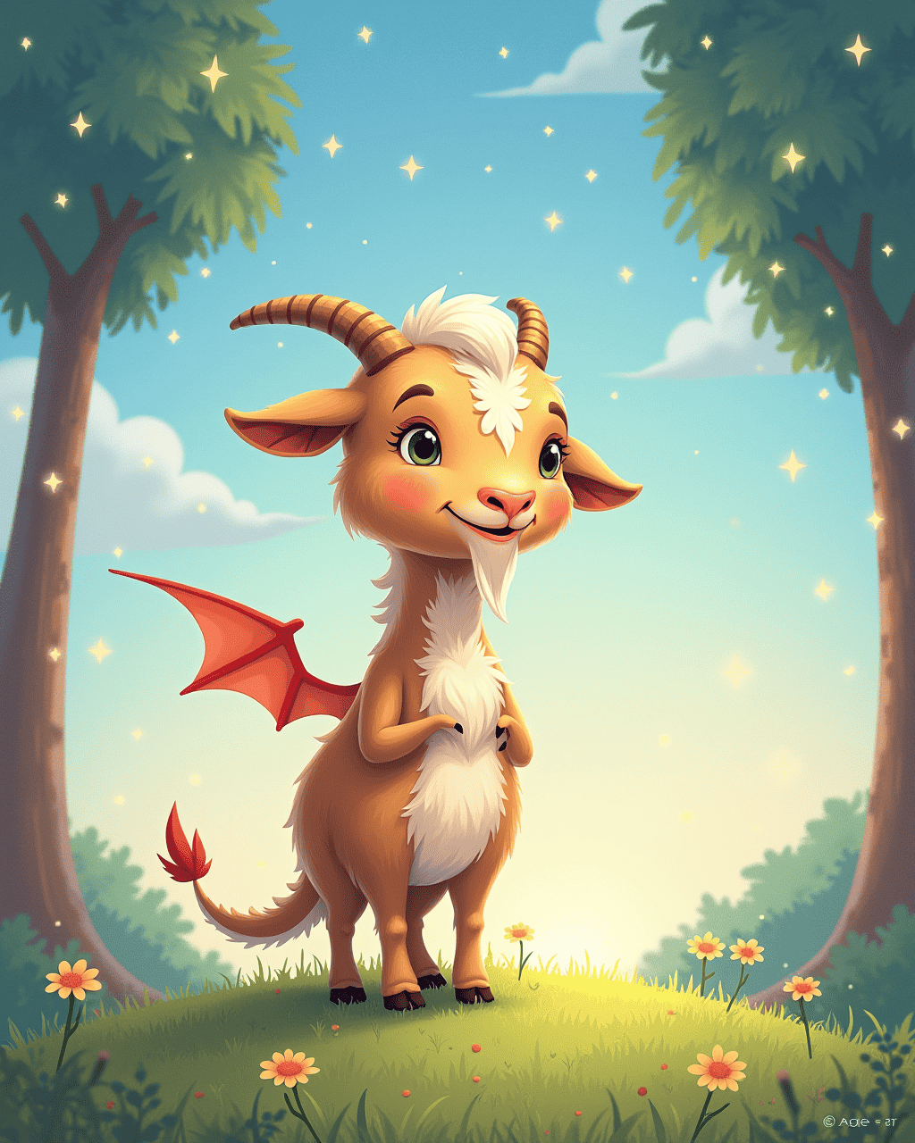 The Goat Who Thought He Was a Dragon