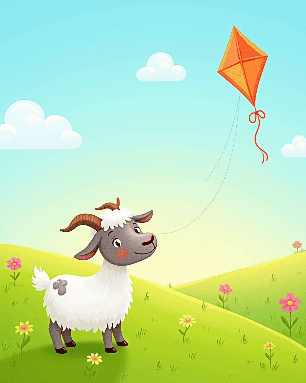 The Goat Who Tried to Fly a Kite