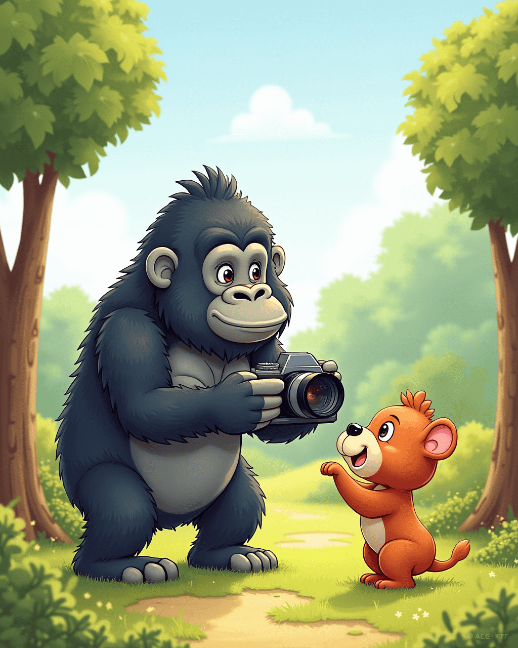 The Camera-Kind Gorilla