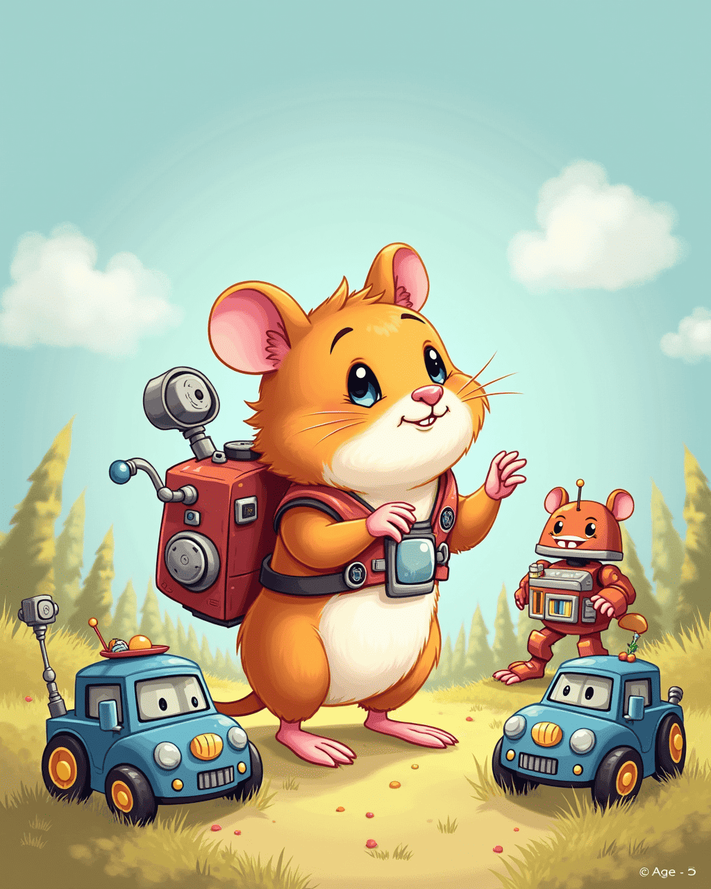 The Hamster Who Builds Robots