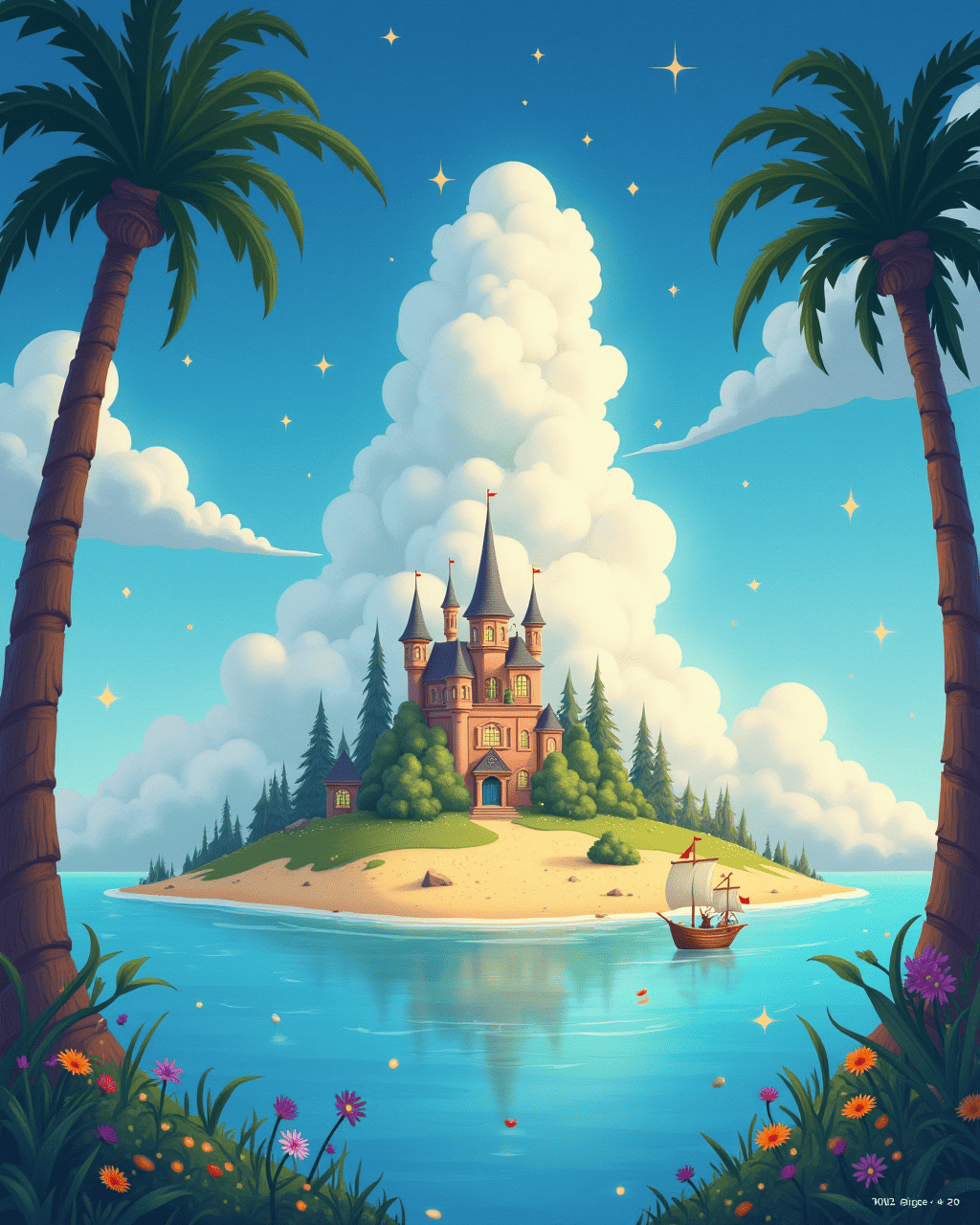 The Island That Moves Overnight