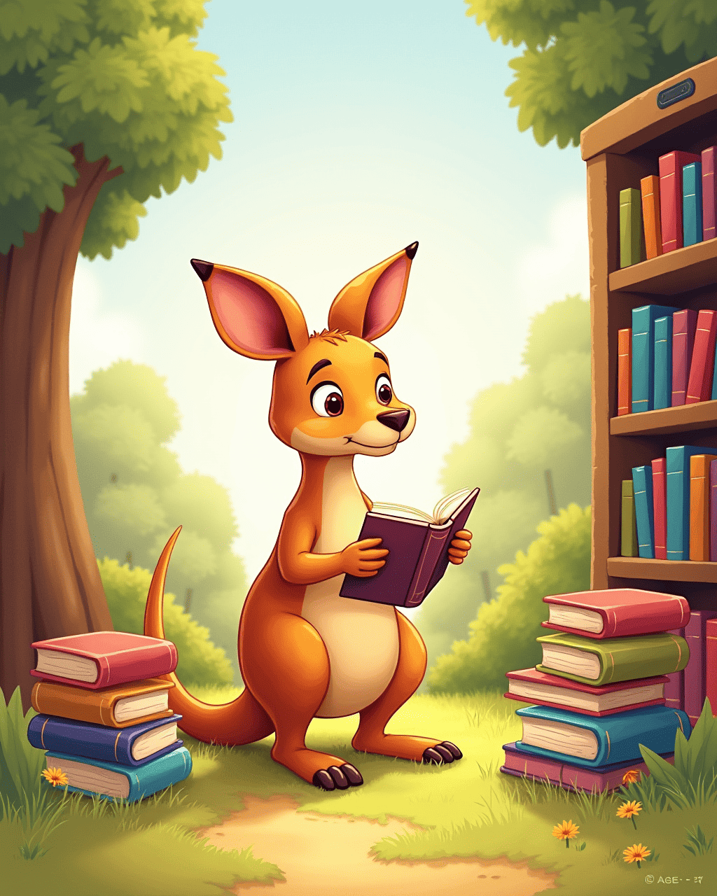 The Kangaroo's Library