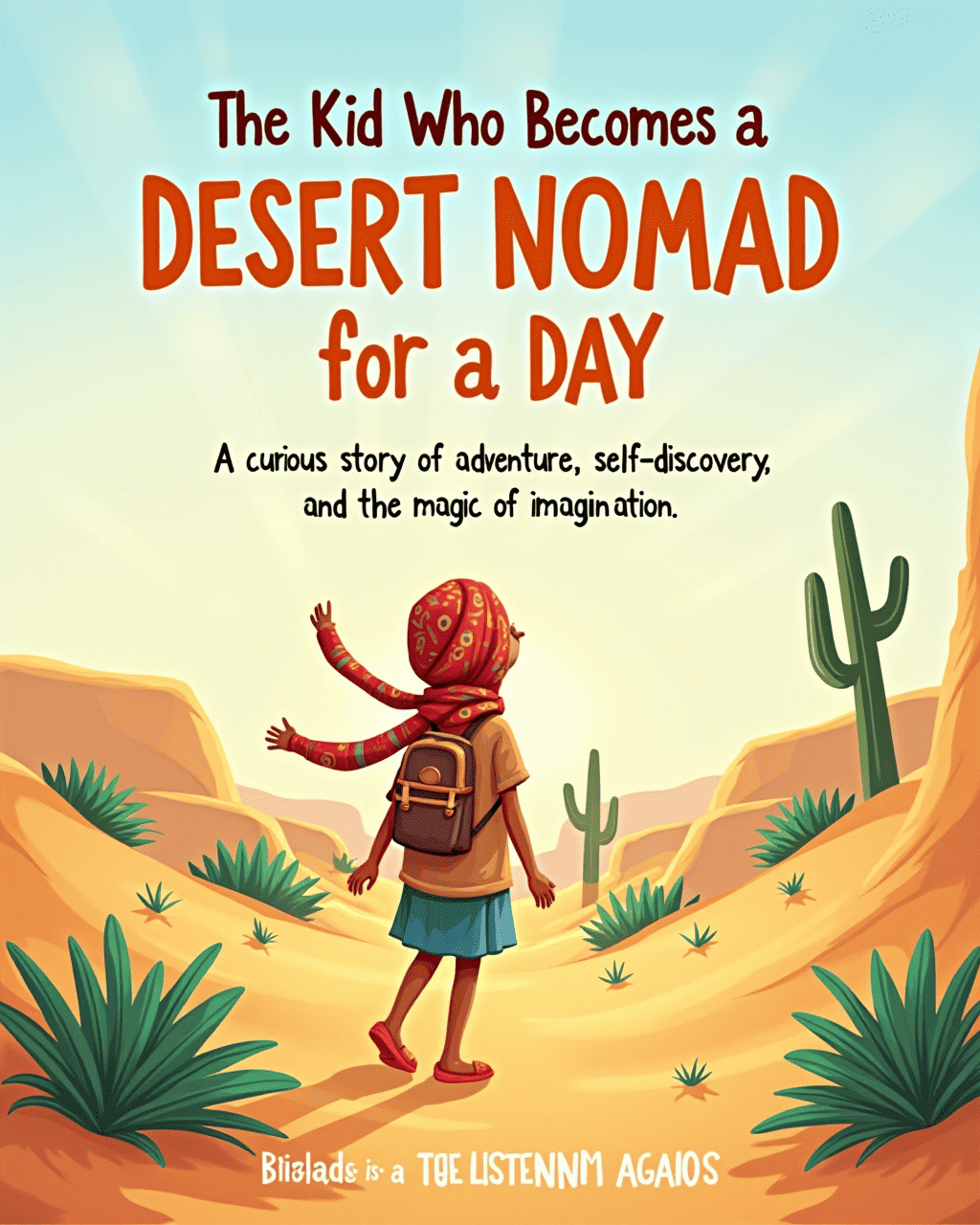 The Kid Who Becomes a Desert Nomad for a Day