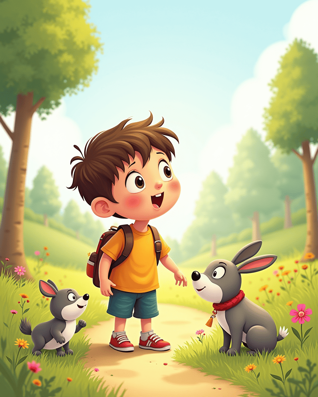 The Kid Who Could Only Talk in Animal Sounds