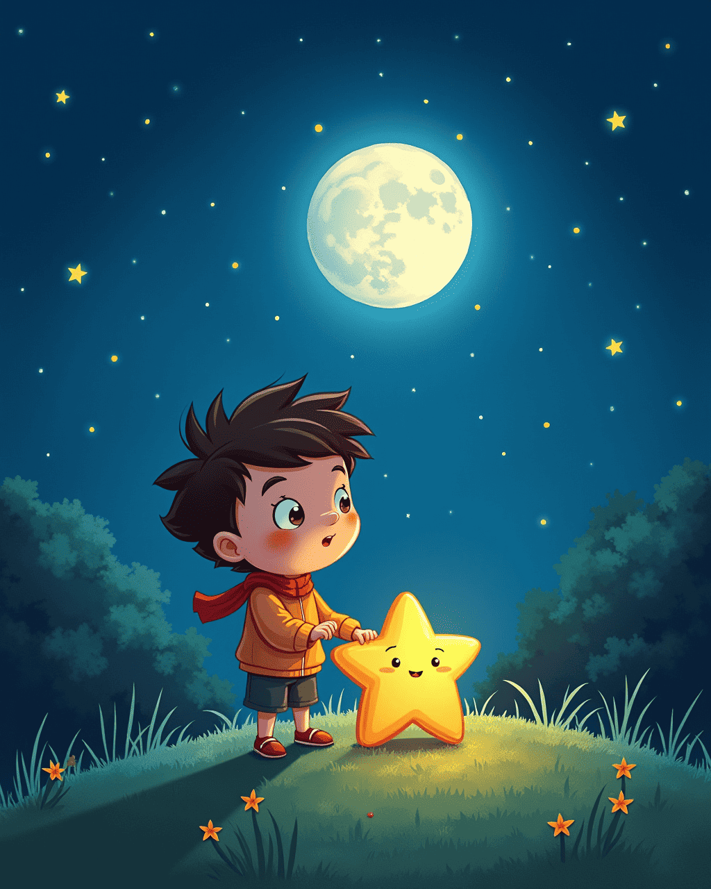 The Kid Who Helps a Lost Baby Star