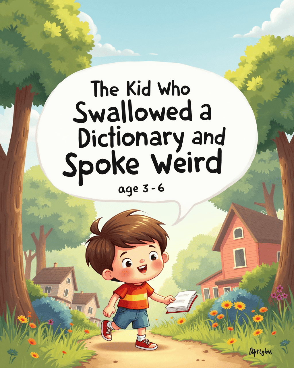 The Kid Who Swallowed a Dictionary and Spoke Weird
