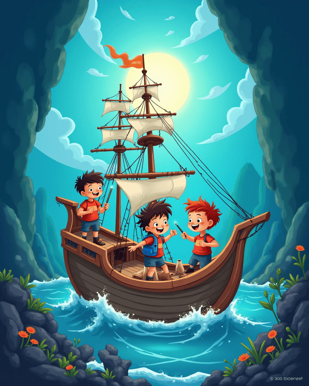 The Lost Treasure of the Ocean