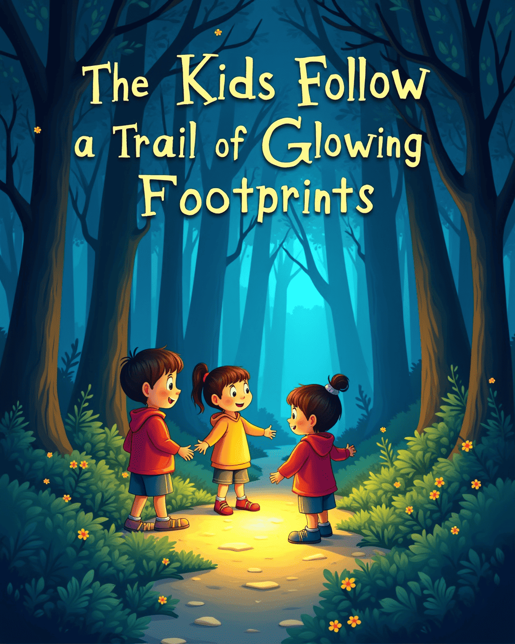 The Kids Who Follow a Trail of Glowing Footprints