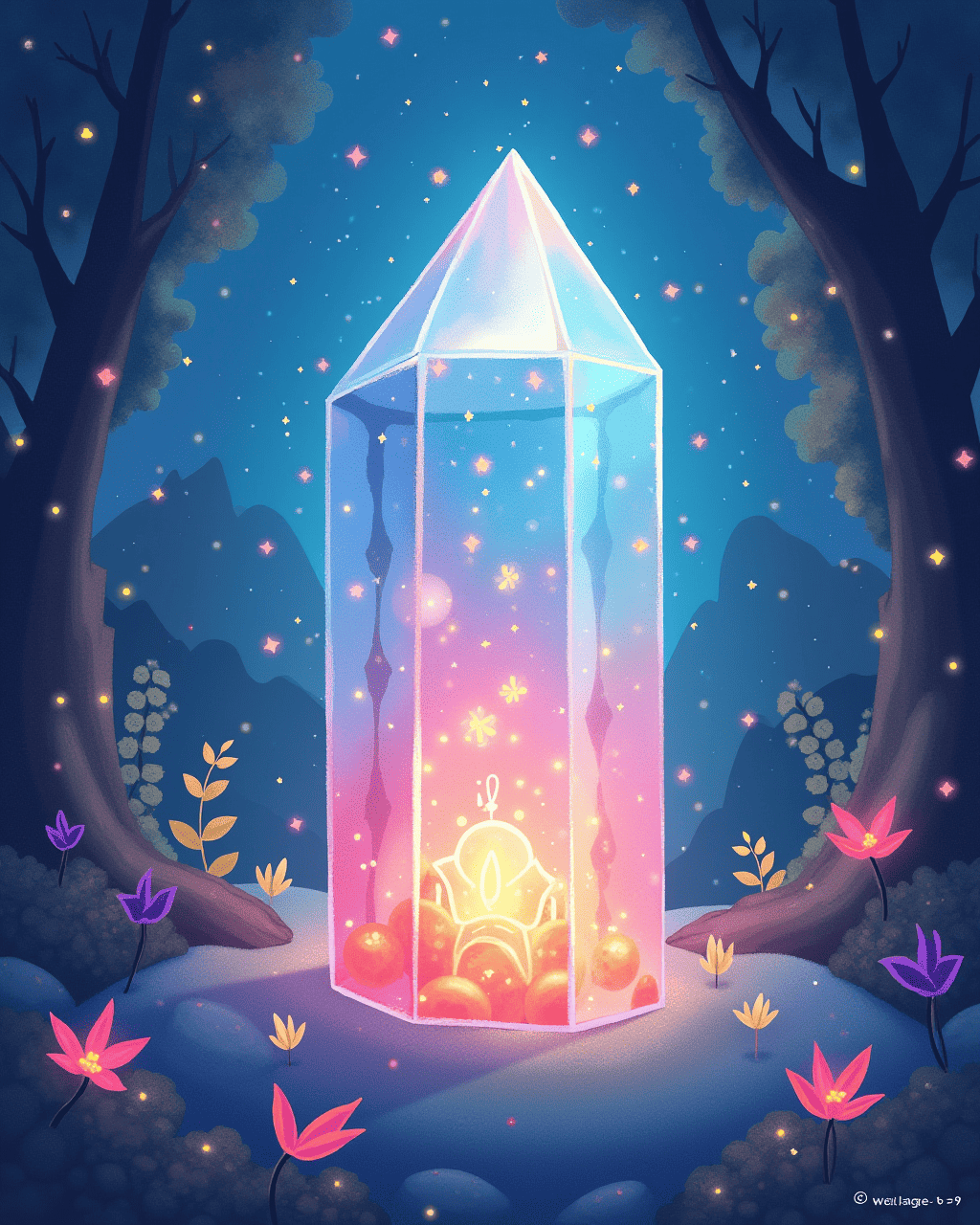 The Kingdom Inside a Crystal