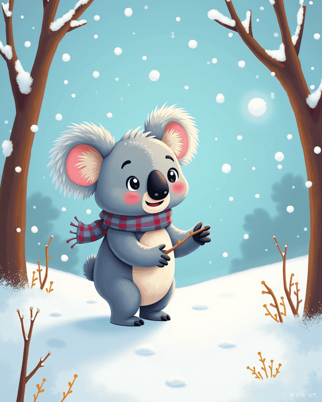 The Koala Who Loved Snow