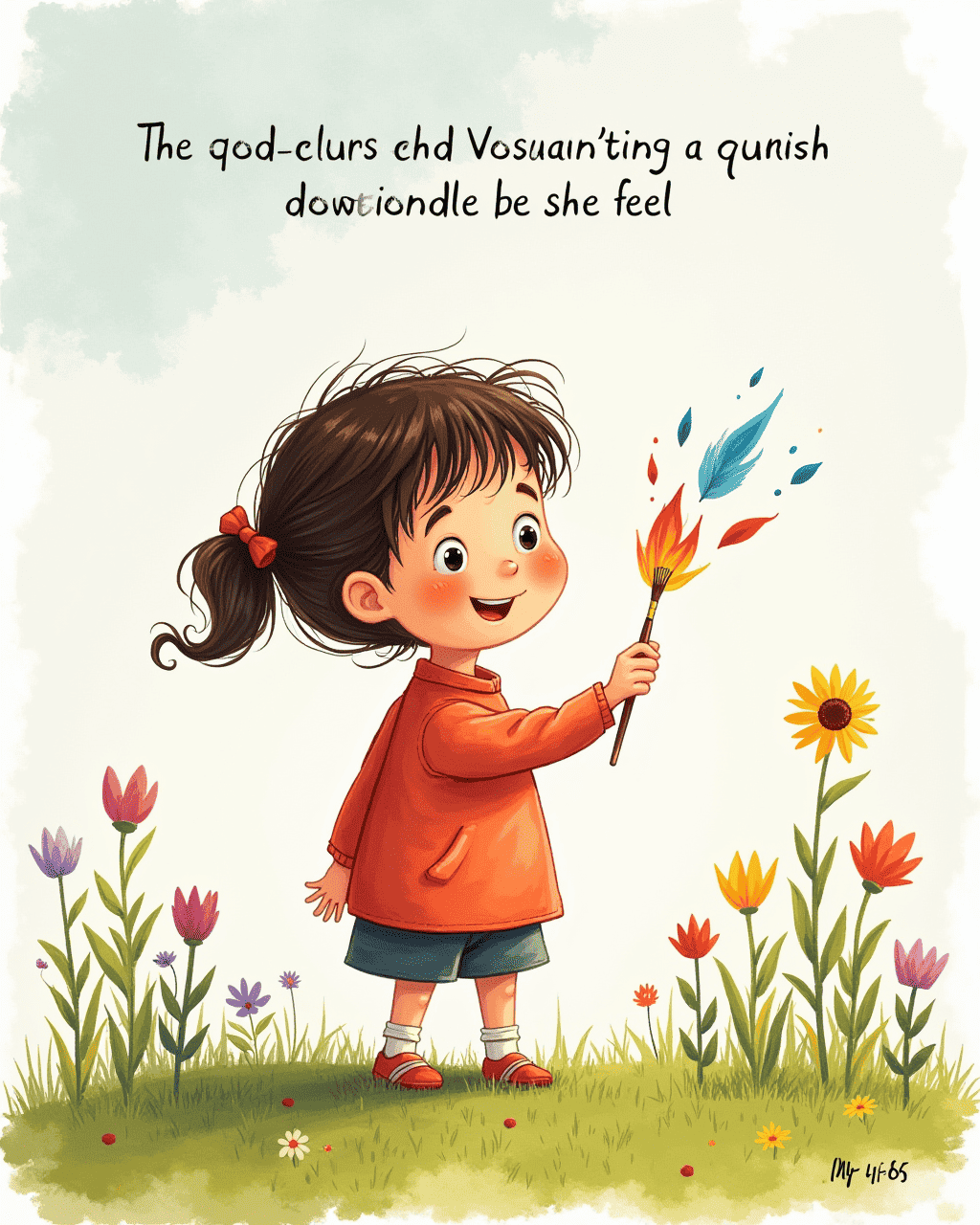 The Little Artist Who Painted Feelings