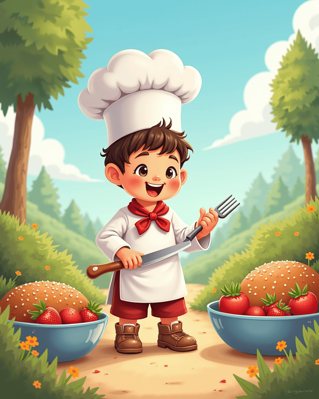 The Little Chef Who Traveled the Globe
