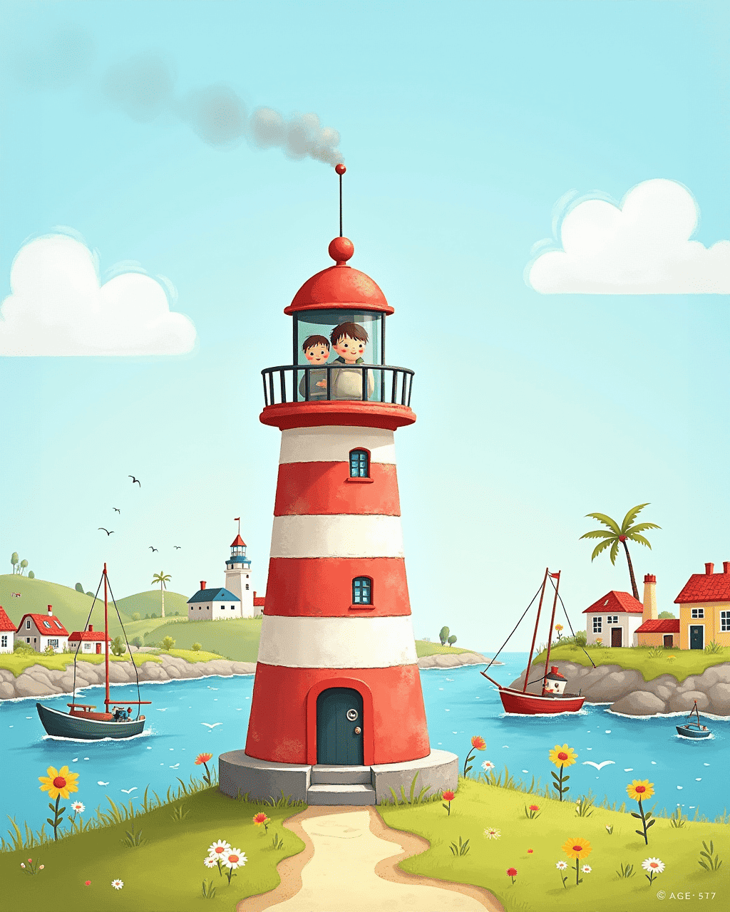 The Little Lighthouse Keeper