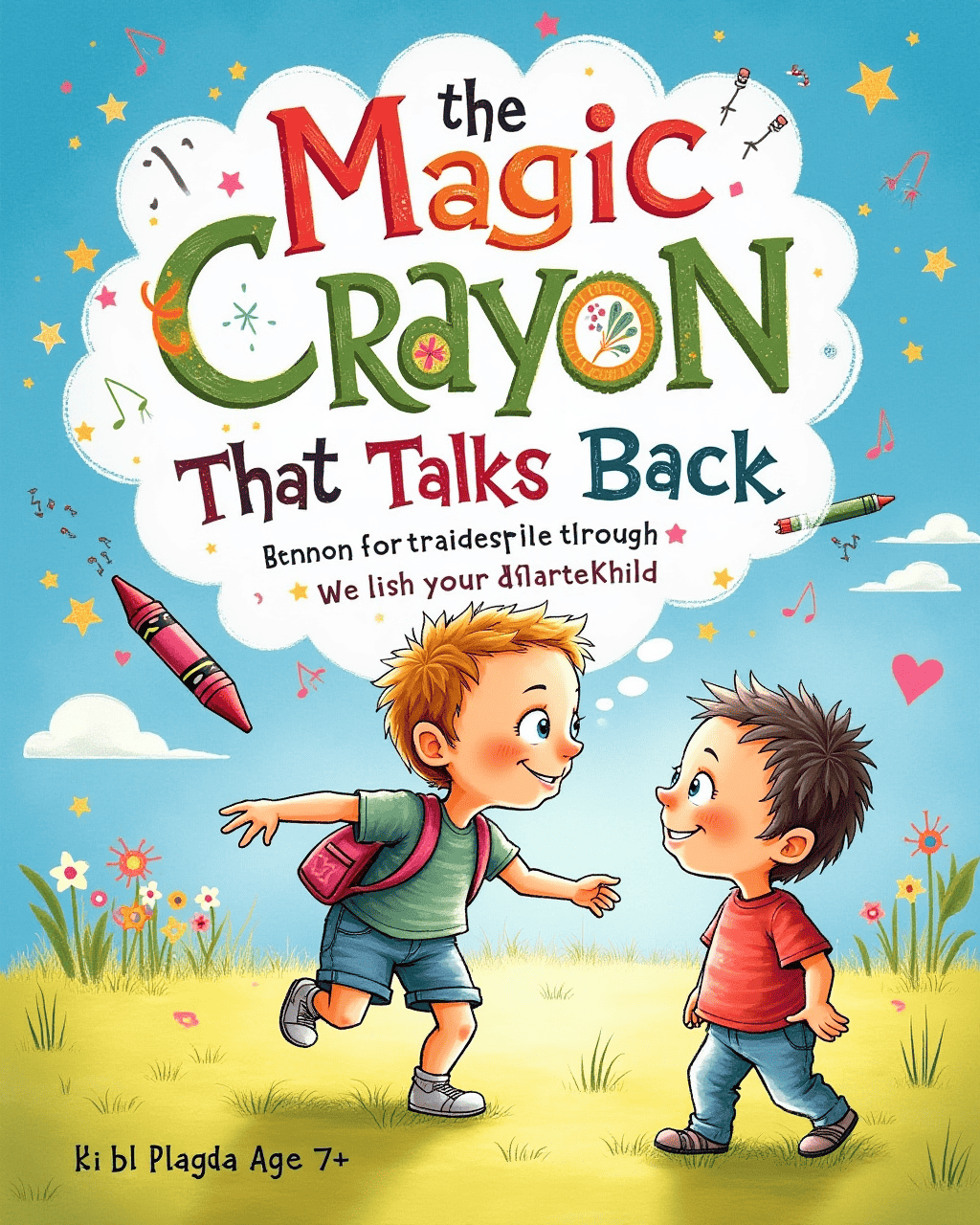 The Magic Crayon That Talks Back