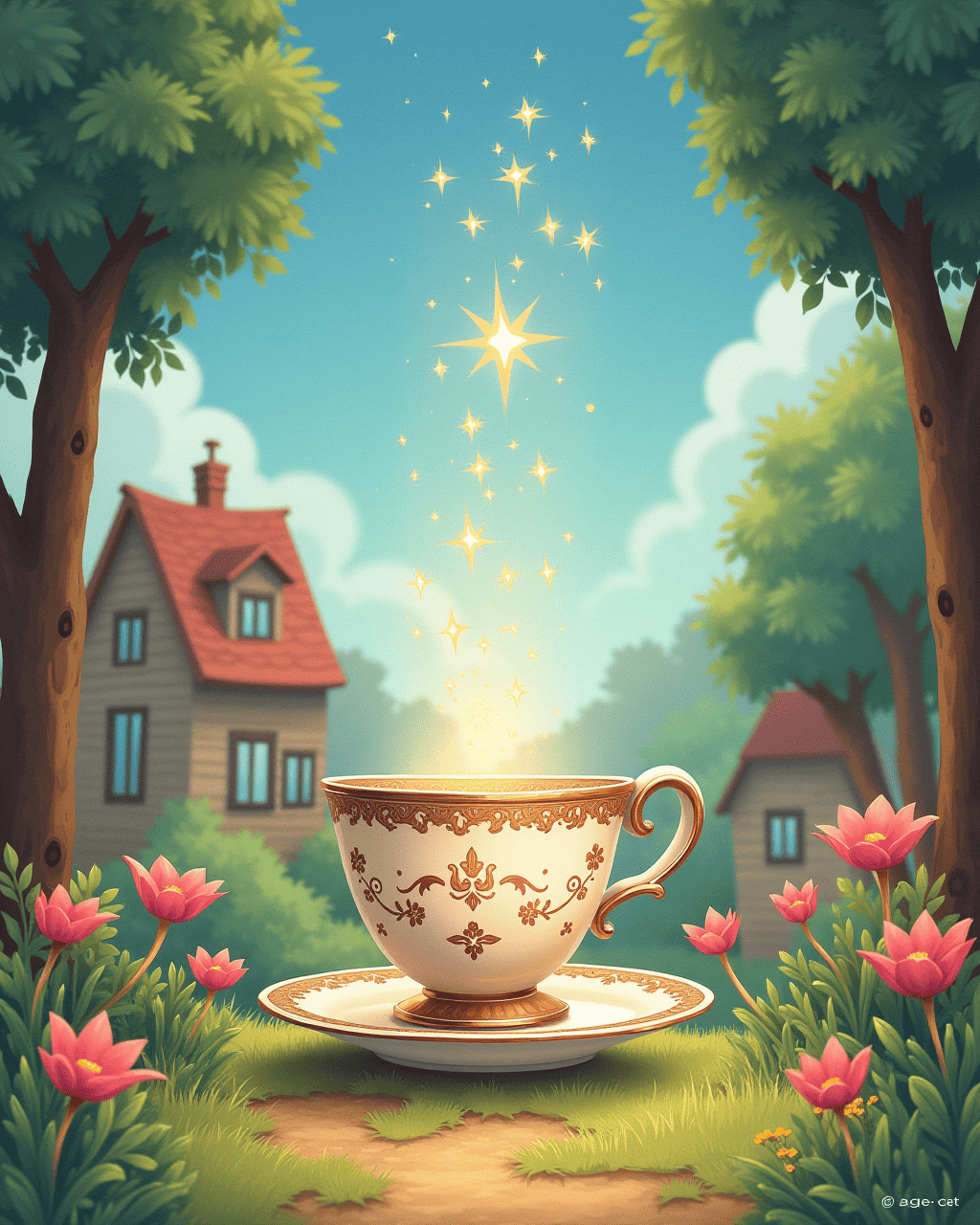 The Magic Teacup That Predicts Tomorrow