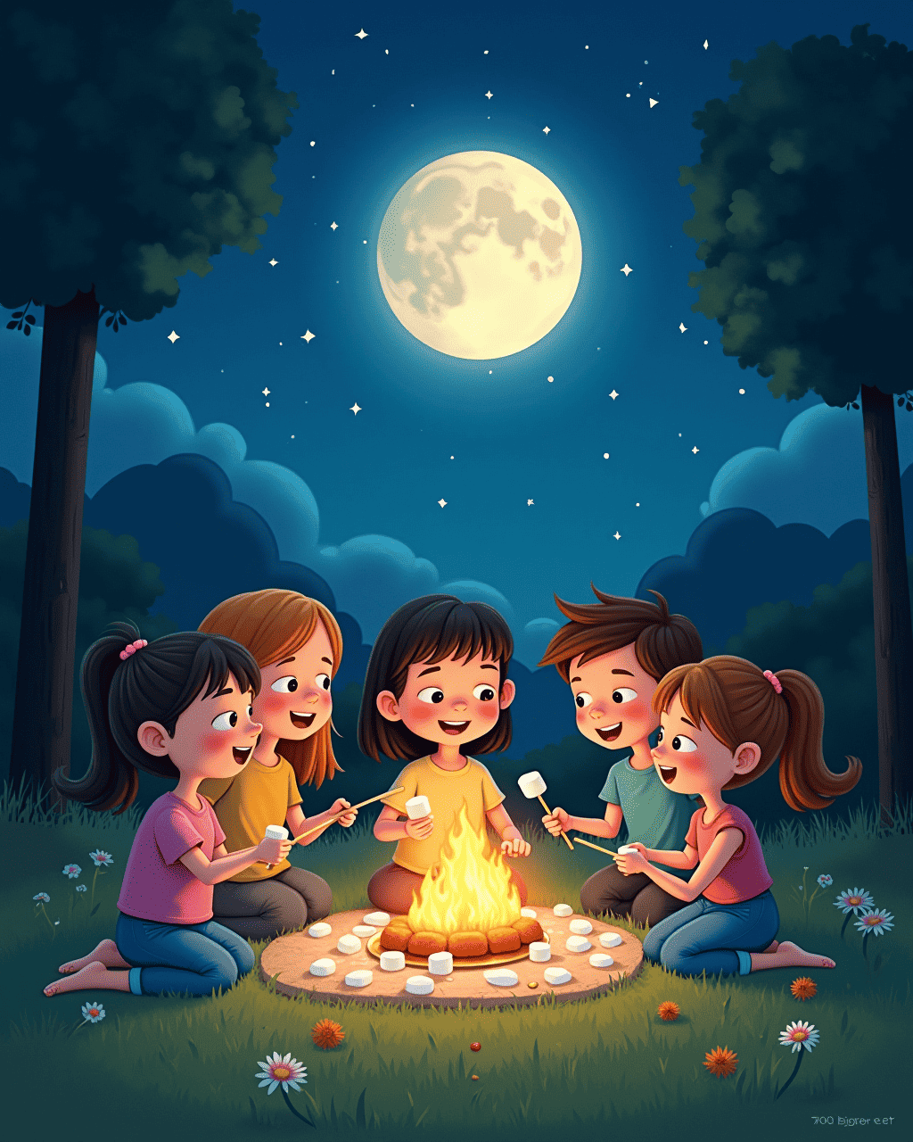 The Midnight Marshmallow Party