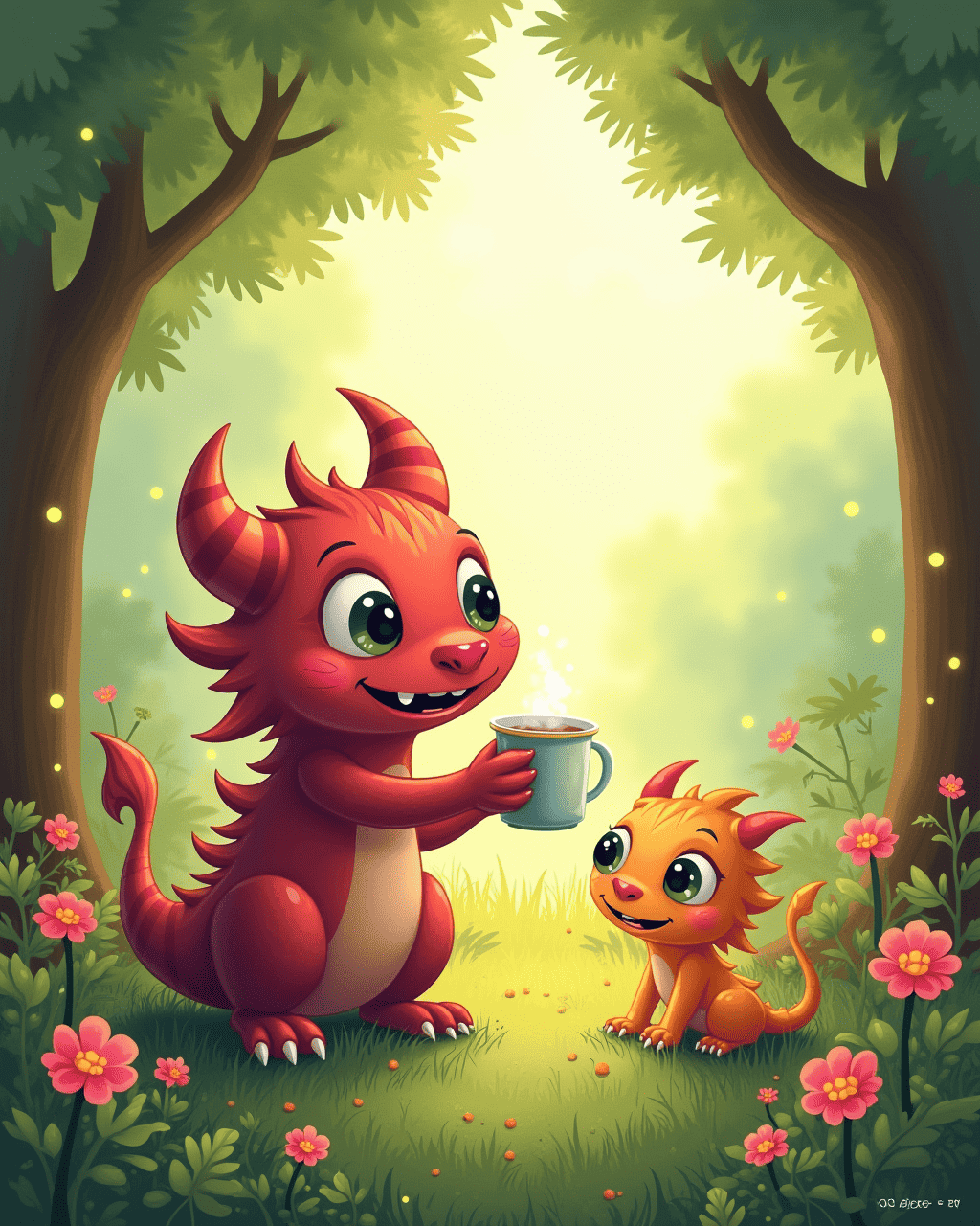 The Monster Who Loves Tea Parties