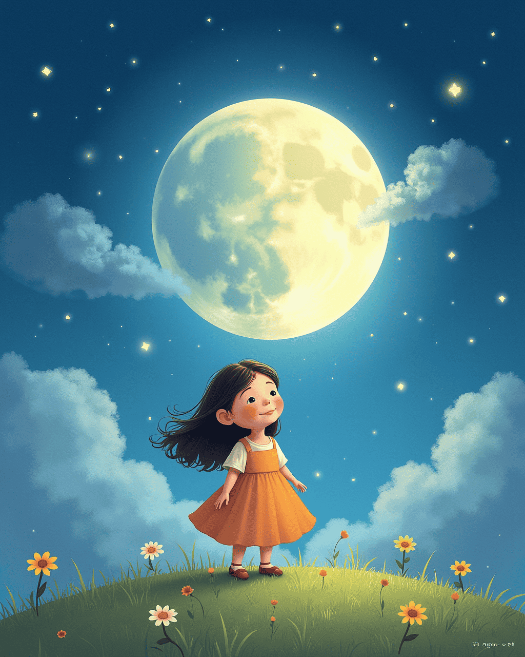 The Moon’s Best Friend—A Child