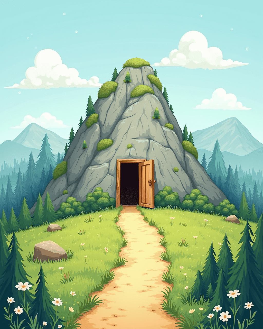 The Mountain With a Secret Door