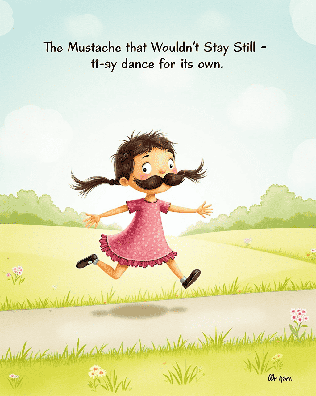 The Mustache That Wouldn't Stay Still