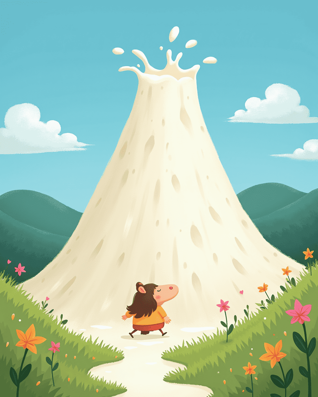 The Mysterious Mountain of Milk