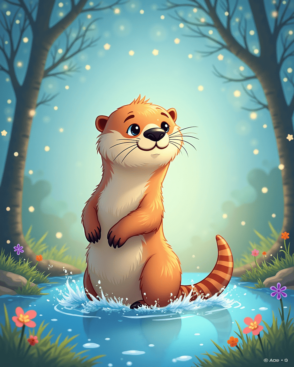 The Otter Who Wanted to Be Dry