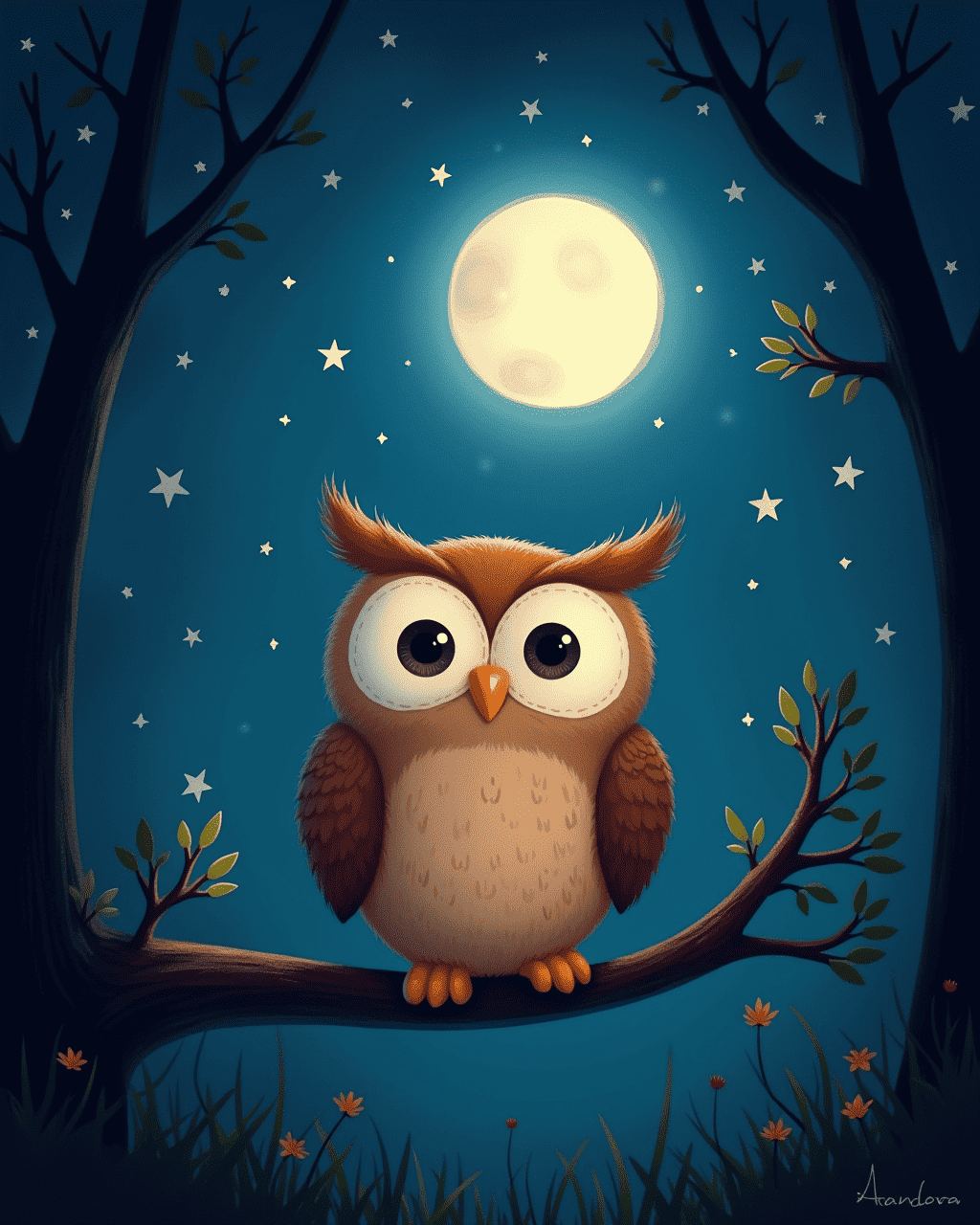 The Owl Who Was Afraid of the Dark