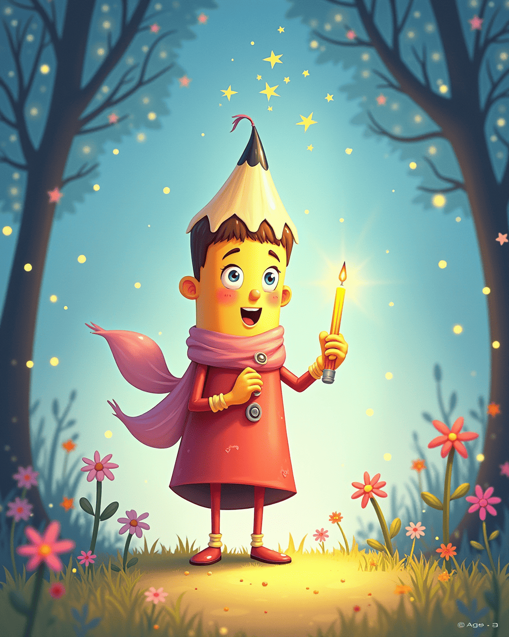 The Pencil That Poked Fun