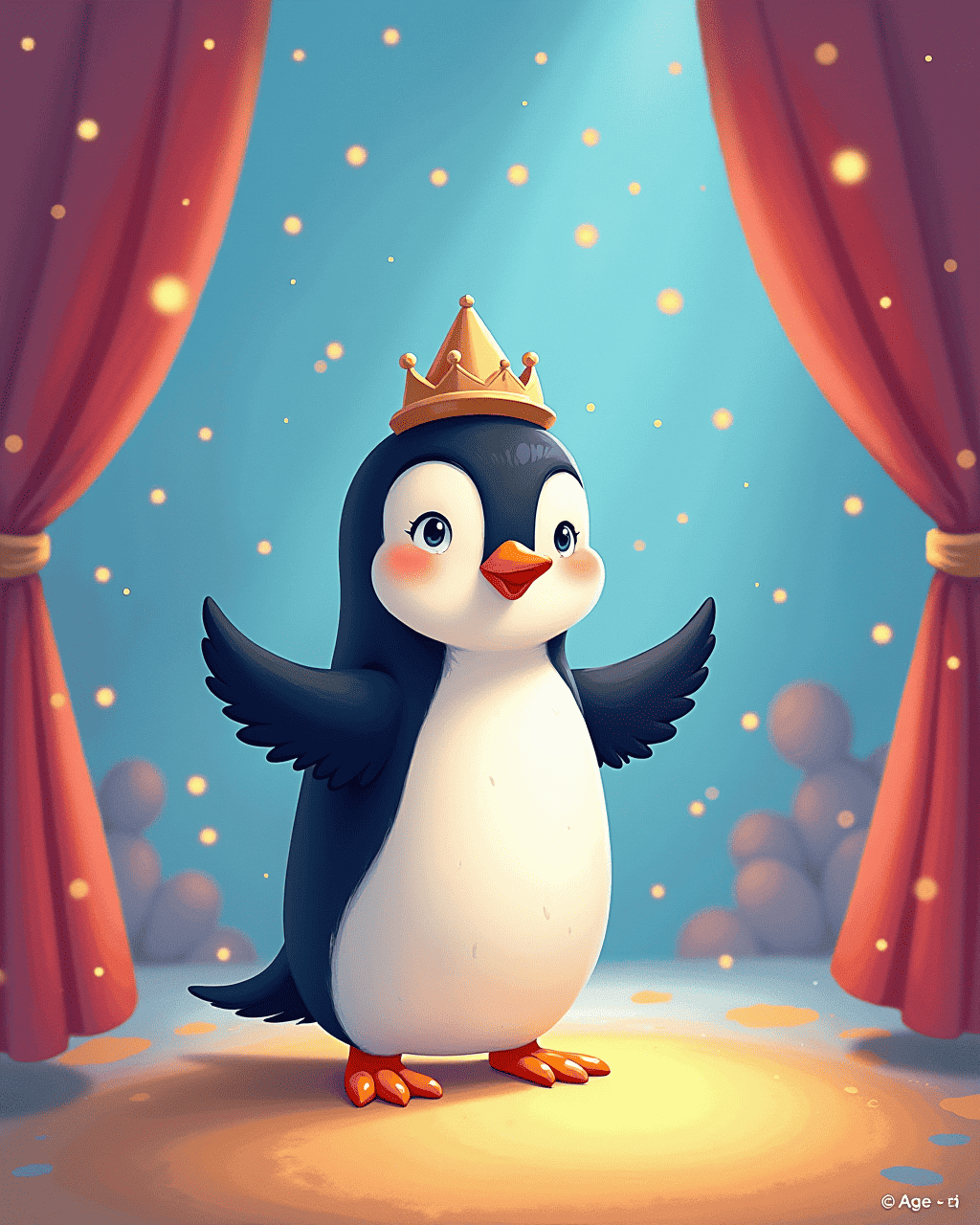 The Penguin Who Joined the Circus