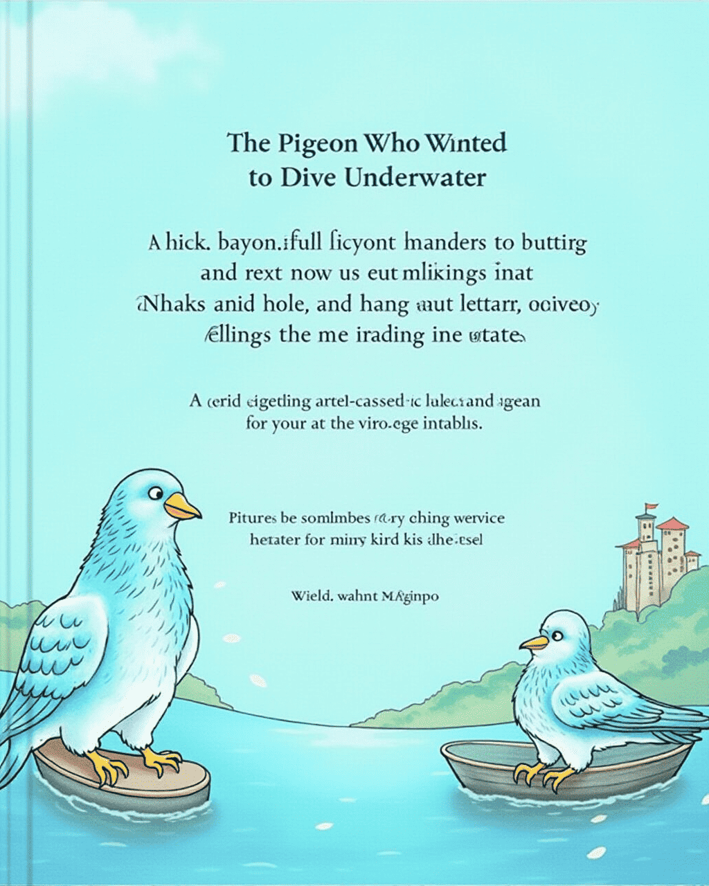 The Pigeon Who Wanted to Dive Underwater