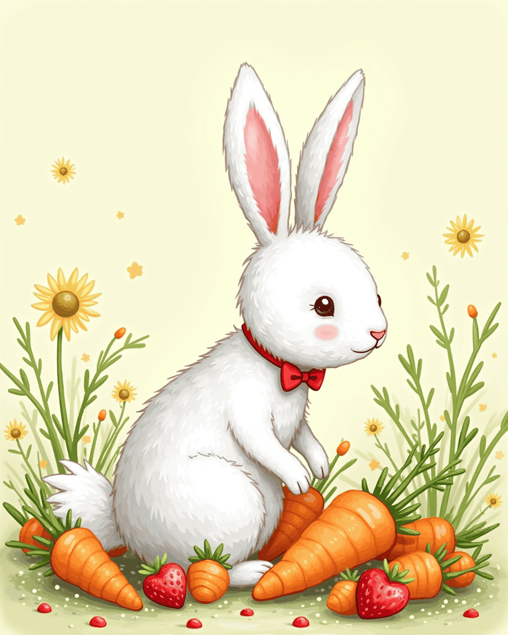The Rabbit Who Hated Carrots