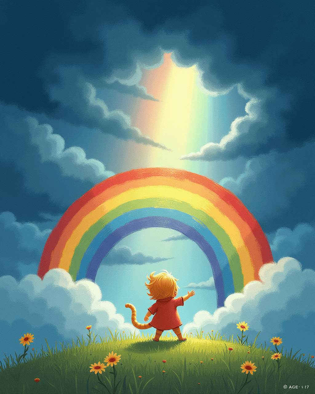 The Rainbow That Forgot Its Colors