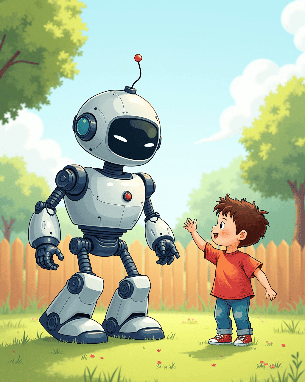 The Robot Teacher Who Loves Recess